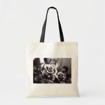 La Vie En Rose Canvas Bags