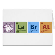 Lab Rat Greeting Cards
