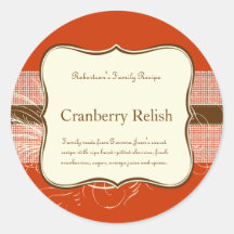 Label or Favour Sticker