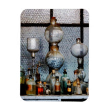 Laboratory Glassware Vinyl Magnet