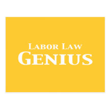 Labour Law Genius Gifts Post Cards
