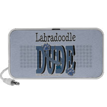 LabraDoodle DUDE Travel Speakers