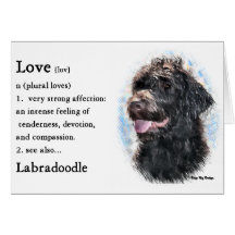 Labradoodle Gifts Greeting Cards