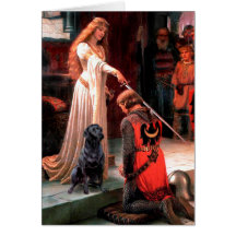 Labrador 4 (black) - The Accolade Greeting Card
