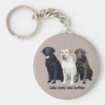 Labrador Retriever Keychain