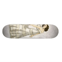 Lace Bride Skate Board Deck