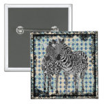 Lace Zeb & Zenya Blue Button buttons