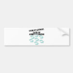 Lack of Adhesive Ducks Humour Bumper Sticker