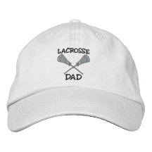 Lacrosse Dad Embroidered Cap Baseball Cap