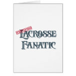 Lacrosse Fanatic Greeting Card