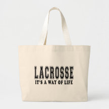 Lacrosse It's way of life Canvas Bag