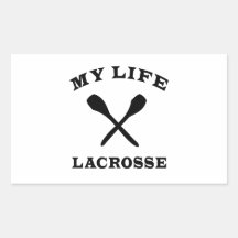 Lacrosse My Life Stickers