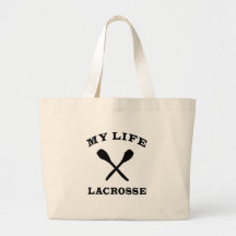 Lacrosse My Life Tote Bag