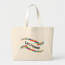 Lacrosse Twists Canvas Bags
