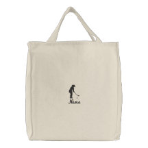 Ladies Golf Tote Bag Embroidered