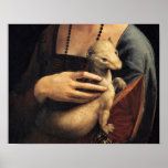 Lady and Ermine - Ermine posters