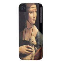 Lady and Ermine iphone case iPhone 4 Case-Mate Case