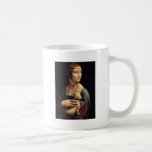 Lady and Ermine Mug