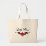 Lady Biker-2 Canvas Bag