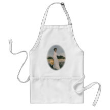 Lady Bird Johnson - Aaron Shikler (1978) Aprons