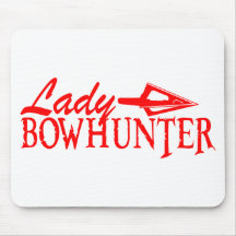 LADY BOWHUNTER MOUSEPADS