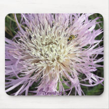 Lady bug and wildflower mousepad