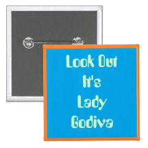 Lady Godiva Button