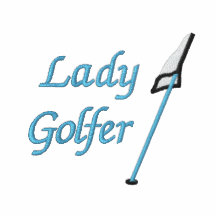 Lady Golfer Embroidered Polo Shirt