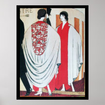LADY IN THE MIRROR PRINT