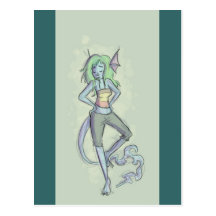 Lady Jack Post Card