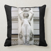 Lady Light Throw Pillow