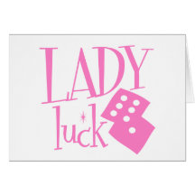 Lady Luck Dice Cards