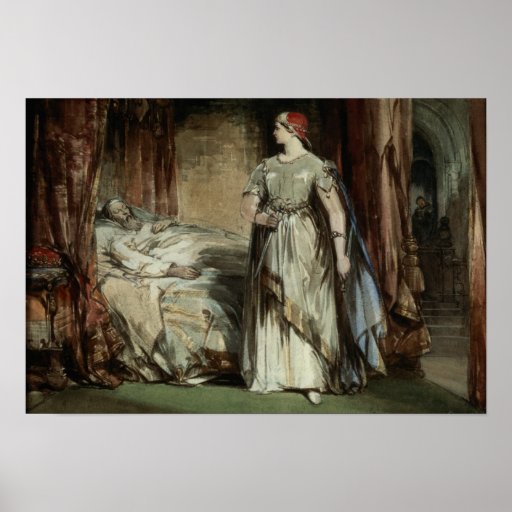 Lady Macbeth, 1850 Poster