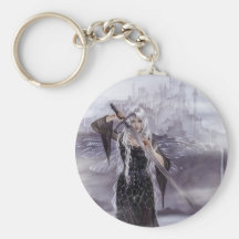 Lady of Avalon Keychain