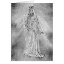 Lady of light Aurora Card