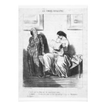 Lady Reading Newspaper Invite