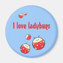 Ladybird Family Magnet
