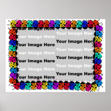 Ladybug Border Print