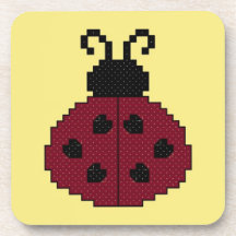 Ladybug Coasters