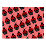 Ladybug Cupcake Postcards