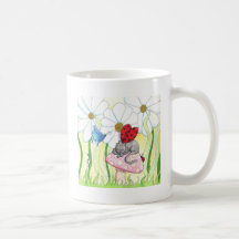 Ladybug Fairy Cat Mug