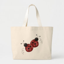 Ladybug Friends Canvas Bags