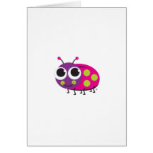 Ladybug Greeting Card