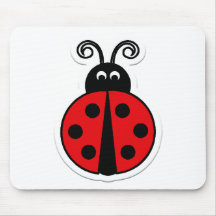ladybug mouse pads