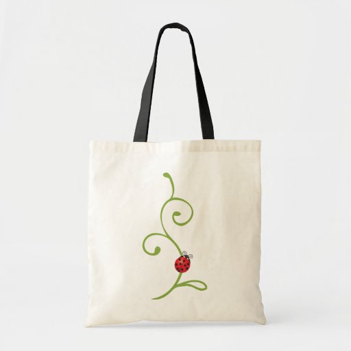 Ladybug on Vine Bag