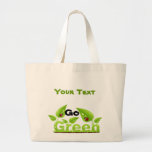 Ladybug Think Green Tote Bag