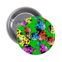 Ladybug Wallpaper Button