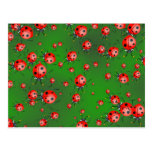 Ladybug Wallpaper Postcards