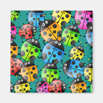 Ladybug Wallpaper magnets