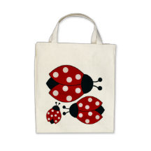 Ladybugs Canvas Bag